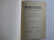 MEDECINE OBSTETRIQUE - Les Opérations Obstétricales. Cours professé à l'Université de Liège par Ad. WASSEIGE - Image 1