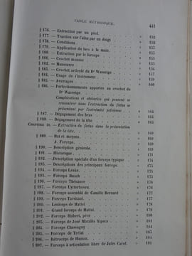 MEDECINE OBSTETRIQUE - Les Opérations Obstétricales. Cours professé à l'Université de Liège. Ad. WASSEIGE
