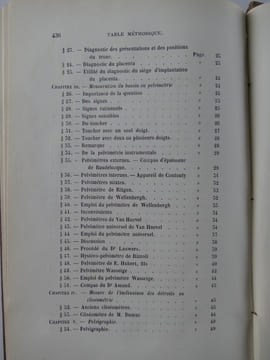 MEDECINE OBSTETRIQUE - Les Opérations Obstétricales. Cours professé à l'Université de Liège. Ad. WASSEIGE