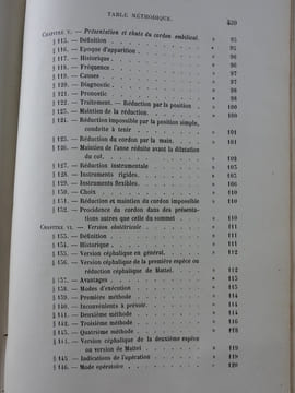 MEDECINE OBSTETRIQUE - Les Opérations Obstétricales. Cours professé à l'Université de Liège. Ad. WASSEIGE