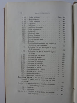 MEDECINE OBSTETRIQUE - Les Opérations Obstétricales. Cours professé à l'Université de Liège. Ad. WASSEIGE