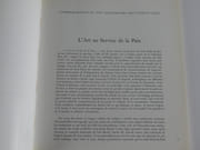 L'art au service de la paix. Petit Palais.  par Collectif. Georges Peillex. - Image 2