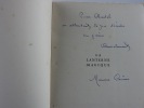 Réunion de trois recueils signés  : La voix du silence (1952, seconde édition), L'eau passe (1952, édition originale) La Lanterne Magique (1959, ...