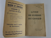 Livre de cuisine du Congo par D'après le livre anglais de Clare E. Willet. Préface de C.A. Colback et R. Parminter.  - Image 3