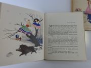 Réunion de deux ouvrages illustrés par Josette Bolland. 1- Alice Poulleau : La Madone de la Blanche Epine et autres contes. 1951, 48p. 2- Jeanne Cappe : Le Cahier Blanc 1949, 31p. par Josette BOLLAND - Image 3