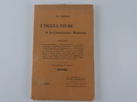 L'Occultisme et la Conscience. Enquête.. Ph. Pagnat