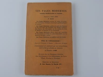 L'Occultisme et la Conscience. Enquête.