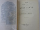 Etude sur la vie et sur l'oeuvre Jean Duvet, dit le Maître à la Licorne. E. Jullien de la Boullaye