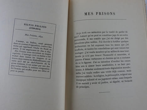 Mes prisons. PELLICO, SilvioIllustrations en couleurs de René-X. Prinet.