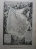 CARTE HISTORIEE - 33 DEPARTEMENT DE LA GIRONDE. Carte ancienne (53x36cm) gravée sur acier de l'ATLAS NATIONAL ILLUSTRÉ de Victor LEVASSEUR. 1852. ...