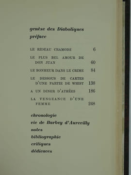 Les Diaboliques. Introduction et notes de Jean-Pierre Seguin. . Barbey d'Aurevilly, Jules. 