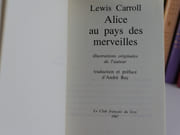 Alice au pays des merveilles par Lewis Carroll. Traduction et préfacde d'André Bay.  - Image 2