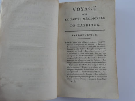 Nouveau voyage dans la partie méridionale de l'Afrique. Tome premier. Où l'on examine quelle est l'importance du Cap de Bonne-Espérance pour les ...