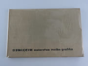 Oswiecim malarstwo rzezba grafika. 64 reproductions d'oeuvres peintes et sculptées sur Auschwitz. par Redactor : Jerzy Domanski. Redaktor techn. Leszek Jesionkowski. - Image 1