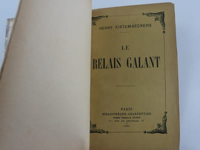 Le relais galant. Envoi de l'auteur à Max Maurey.