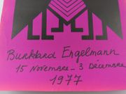 Affiche originale pour l'exposition de Burkhard Engelmann chez Poiray, 8 Rue de la Paix, Paris 2e, du 15 novembre - 3 décembre 1977 par Burkhard Engelmann - Image 3
