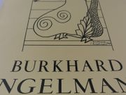 Affiche originale pour l'exposition de Burkhard Engelmann Gouaches et Dessins, Galerie Jacques-Henry Perrin, Paris 6e, du 15 octobre - 15 novembre 1968 par Burkhard Engelmann - Image 3