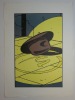 Affiche en offset La Marque jaune et le chapeau. . Edgar P. Jacobs