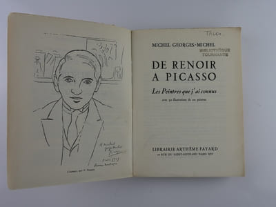 De Renoir à Picasso. Les peintres que j'ai connus. Avec 50 illustrations de ces peintres. 