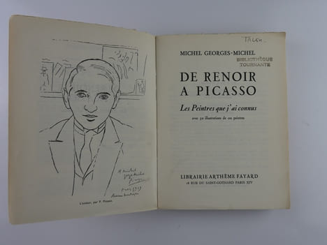De Renoir à Picasso. Les peintres que j'ai connus. Avec 50 illustrations de ces peintres. . Michel GEORGES-MICHEL