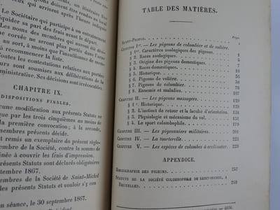 Les pigeons de volière, de colombier, messagers, militaires. Sport colombophile, sociétés pigeonnières, colombiers militaires. 3e éd.