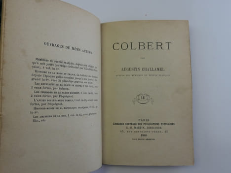 Colbert (1619-1683). Augustin CHALLAMEL