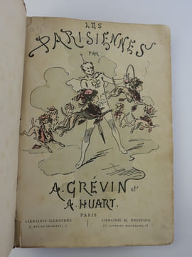 LES PARISIENNES. En 100 livraisons.. A. GREVIN et A. HUART