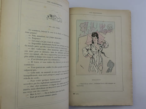 LES PARISIENNES. En 100 livraisons.. A. GREVIN et A. HUART