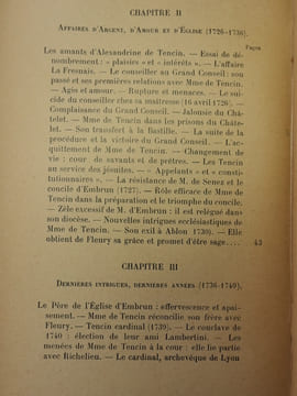 Madame de Tencin (1682-1749). Une vie de femme au XVIIIe siècle.. Pierre-Maurice MASSON