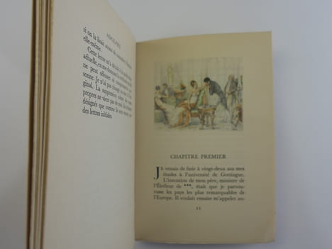 ADOLPHE. Introduction d'Edmond Pilon. Illustrations en couleurs de Paul-Émile Bécat.. Benjamin CONSTANT