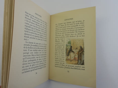 ADOLPHE. Introduction d'Edmond Pilon. Illustrations en couleurs de Paul-Émile Bécat.. Benjamin CONSTANT