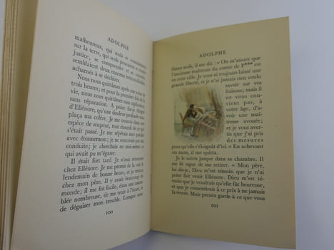 ADOLPHE. Introduction d'Edmond Pilon. Illustrations en couleurs de Paul-Émile Bécat.. Benjamin CONSTANT