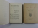 SERMONS. Publiés avec une introduction par Henri Massis. Complet en deux volumes.. Bossuet, Jacques-Bénigne (1627-1704)