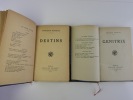 Réunion de deux ouvrages : Genitrix - Destins. François MAURIAC