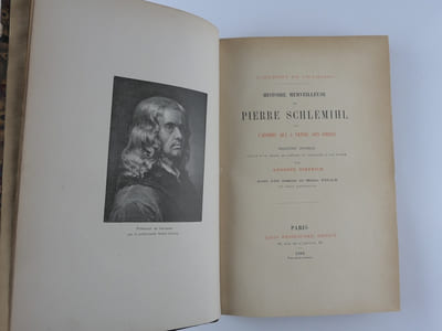 Histoire Merveilleuse de Pierre Schlémihl ou L'Homme qui a Vendu son Ombre. Traduction nouvelle, suivie d'un choix de poésies et précédée d'une étude par Auguste Dietrich, avec 106 dessins de Henri Pille et deux portraits
