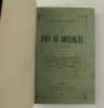 LE BOIS DE BOULOGNE. Histoire, Types, Moeurs : Le printemps, l'abbaye de Longchamps, anciens chateaux et villages, le bois aujourd'hui, le grand ...