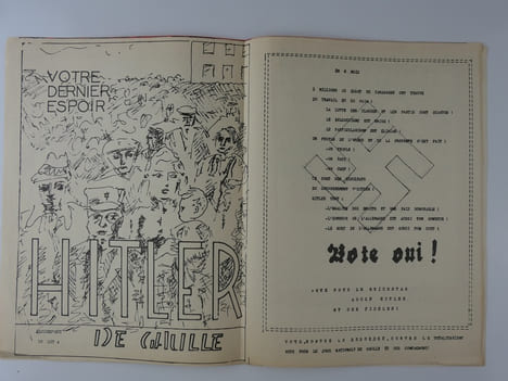 TRADUCTION. Comité Révolutionnaire Culture Agissante. UN PEUPLE UN PAYS UN CHEF 26 juin 1968. Anonyme.
