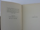 Jean Cocteau ou la vérité du mensonge. Exemplaire nominatif imprimé spécialement pour l'éditeur.. Claude MAURIAC