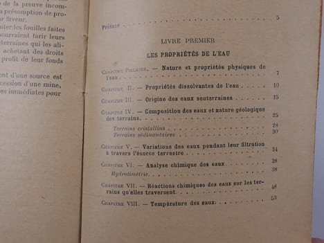 RADIESTHESIE  - L'ART DE DECOUVRIR LES SOURCES ET DE LES CAPTER. Les propriétés de l'eau - Les eaux souterraines - La recherche des sources et des ...