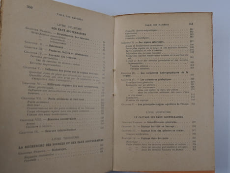RADIESTHESIE  - L'ART DE DECOUVRIR LES SOURCES ET DE LES CAPTER. Les propriétés de l'eau - Les eaux souterraines - La recherche des sources et des ...