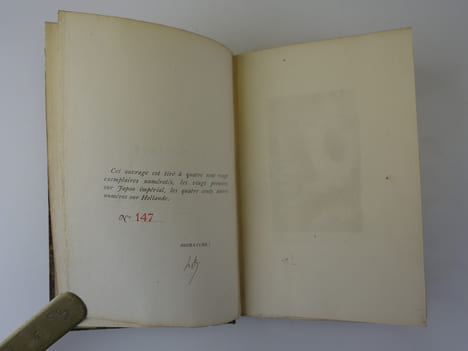 La Passante. Frontispice gravé sur cuivre par ODILON REDON. Adrien REMACLE