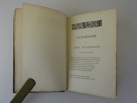 La Passante. Frontispice gravé sur cuivre par ODILON REDON. Adrien REMACLE