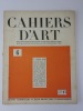 Cahiers d'Art Numéro 6 - 5ème année 1930. Christian ZERVOS (direction)
