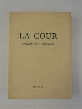 CHARLES DE GAULLE. Réunion de deux ouvrages en tirage de tête. 1/ La Cour : Chronique Du Royaume. 2/ Le Roi : Chronique De La Cour. Illustrations de ...