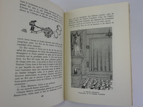 CHARLES DE GAULLE. Réunion de deux ouvrages en tirage de tête. 1/ La Cour : Chronique Du Royaume. 2/ Le Roi : Chronique De La Cour. Illustrations de ...