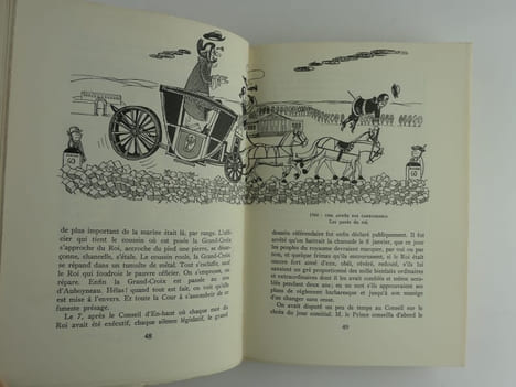 CHARLES DE GAULLE. Réunion de deux ouvrages en tirage de tête. 1/ La Cour : Chronique Du Royaume. 2/ Le Roi : Chronique De La Cour. Illustrations de ...