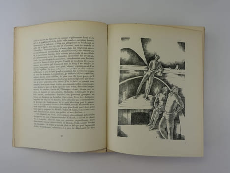 Le Voyage de Shakespeare. Illustrations de Gaston GOOR. Un des 238 exemplaires sur vélin de Rives. Deuxième papier après 24 ex. sur Japon. Suivent ...