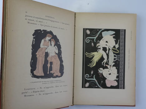 Lysistrata. Traduction nouvelle avec une introduction et des notes par Ch. Zévort. Édition ornée de plus de 100 gravures par Notor.. ARISTOPHANE