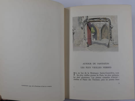 LE CHARME DE PARIS - Monuments.. Edmond Pilon. Illustrations en couleurs de Charles Samson