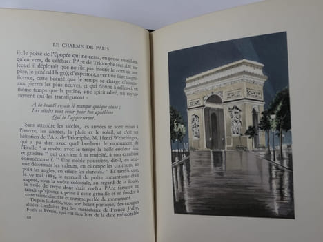 LE CHARME DE PARIS - Monuments.. Edmond Pilon. Illustrations en couleurs de Charles Samson